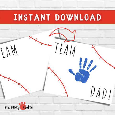 This Father's Day handprint craft is incredibly easy because it requires minimal materials and can be customized by children of all ages.