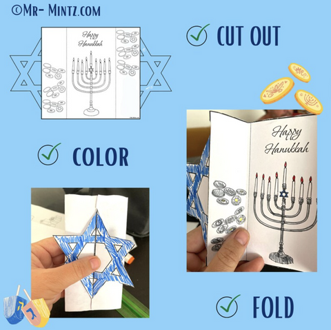 Celebrate the holidays with these printable Hanukkah cards. These beautifully illustrated and printable Hanukkah Greeting Cards are simple to download and ready for you to share with your friends right away.