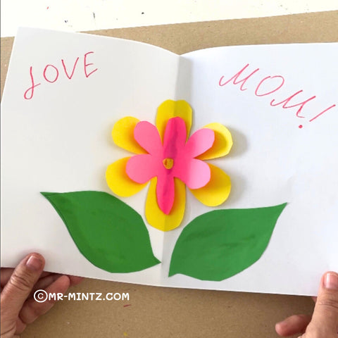 This card is good gift card idea to give to your mom on their Birthday or mother's day.This 3D pop up card is simple to make.