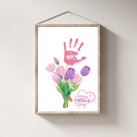 Valentines Day Handprint Art Craft Bundle / 8 designs – Mr. Mintz Crafts