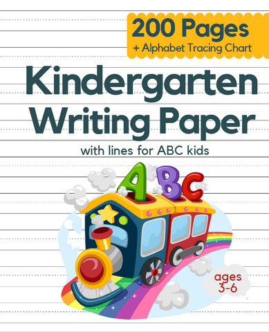 Kindergarten Writing Paper With Lines For Kids 200 Pages: Handwriting  Practice Paper Notebook For ABC kids ,8.5 x 11 inches - Yahoo Shopping