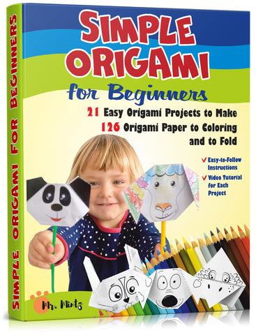 Simple Origami for Kids. 80 Origami Papers to Fold – Mr. Mintz Crafts