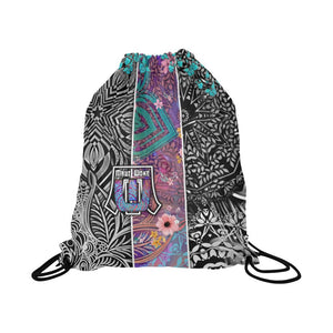 Sacred Geometry Multi Color Drawstring Bag - Maui Woke