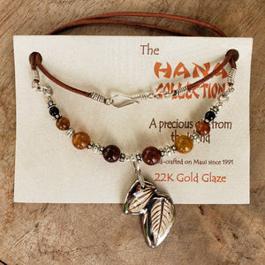 The Hana Collection White Gold Delexe Necklace - Maui Woke