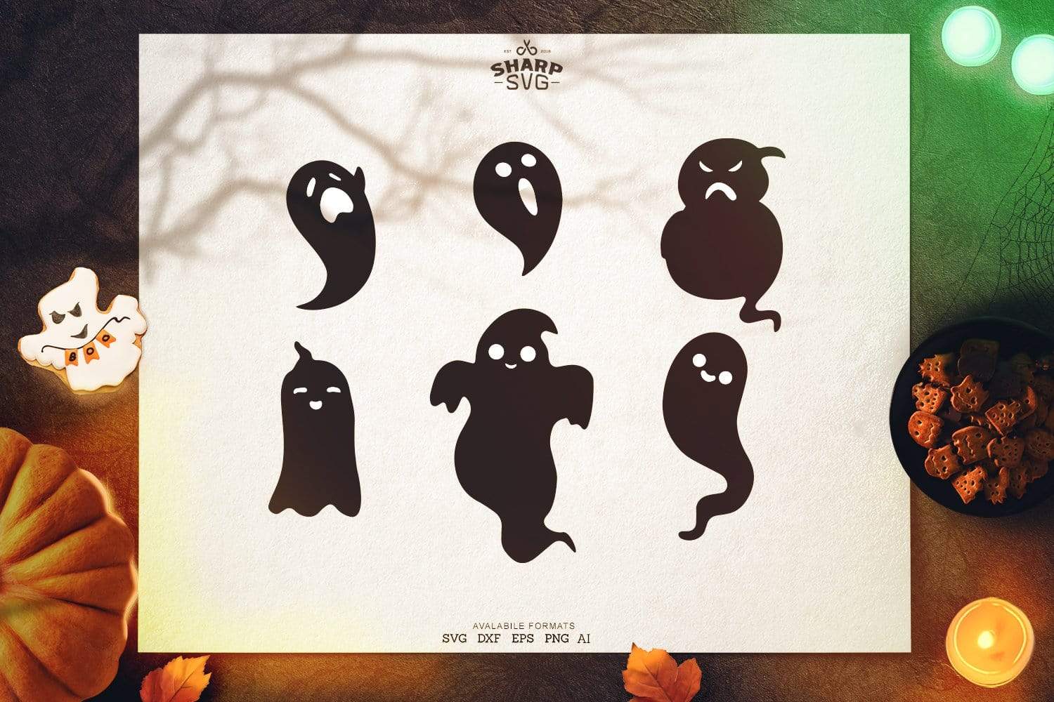 Download Halloween Ghosts Svg Bundle Halloween Svg Files Sharpsvg
