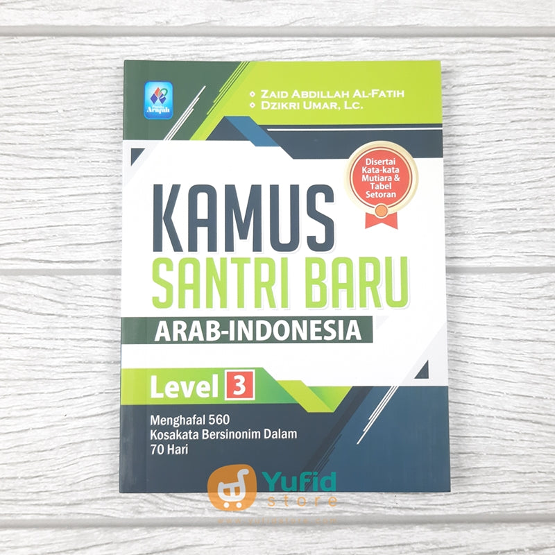 Buku – Tagged "BUKU SAKU KAMUS SANTRI BARU LEVEL 3 (PUSTAKA ARAFAH