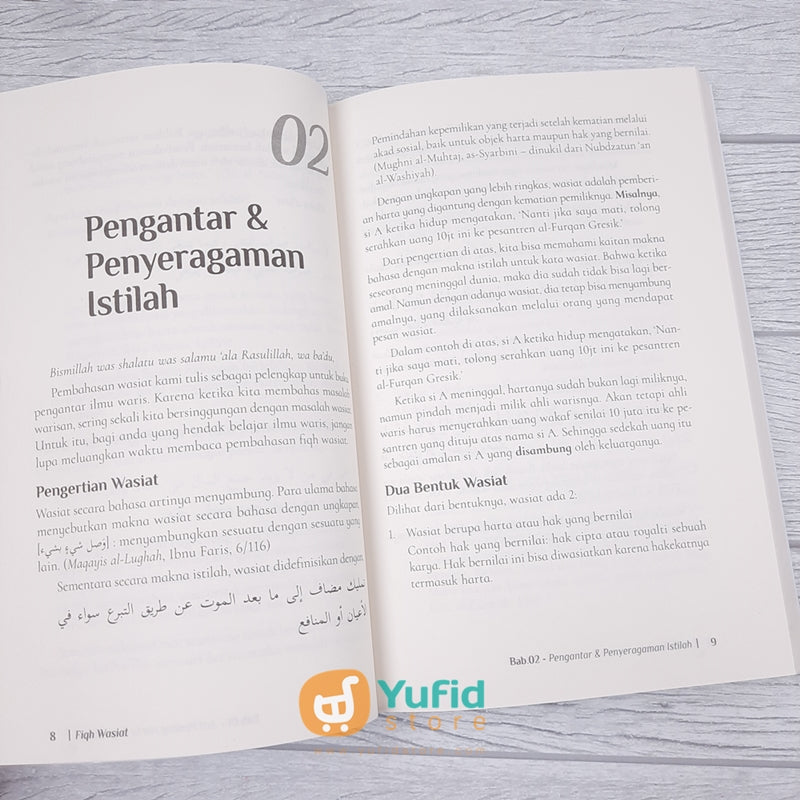  Buku  Pengantar Ilmu Waris  Muamalah Publishing Yufid 