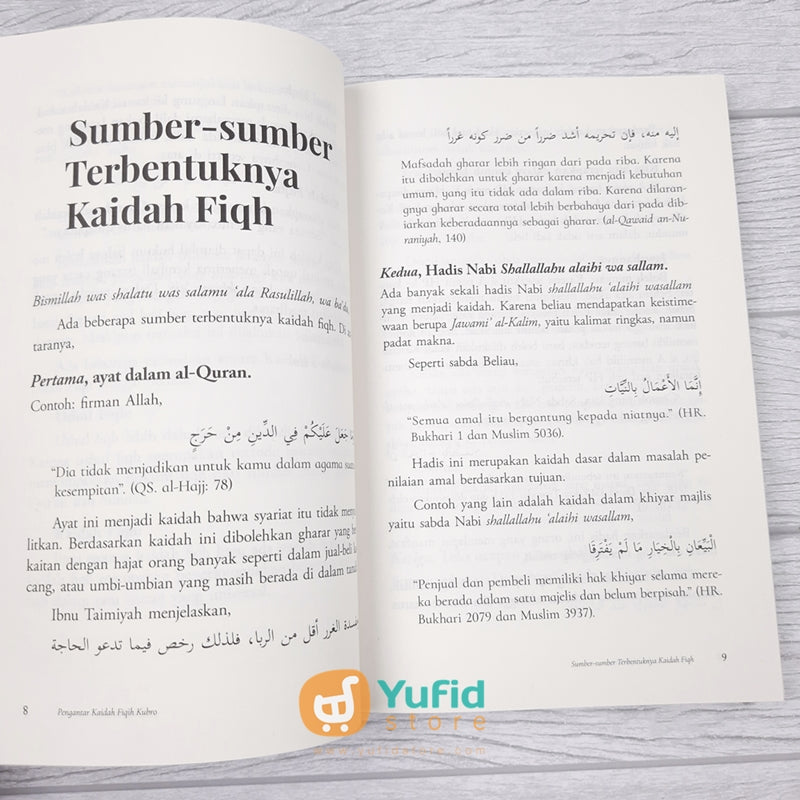 Buku Pengantar Kaidah Fiqih Kubro Muamalah Publishing – Yufid Store