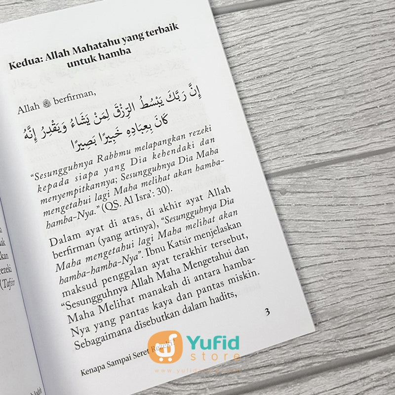 Buku Saku Seret Rezeki Susah Jodoh Rumaysho Yufid Store