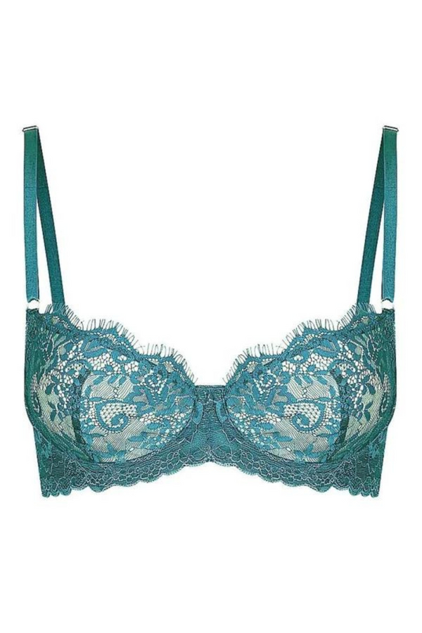 Lace Bra with Trim Ivory – Deval boutique Wanaka