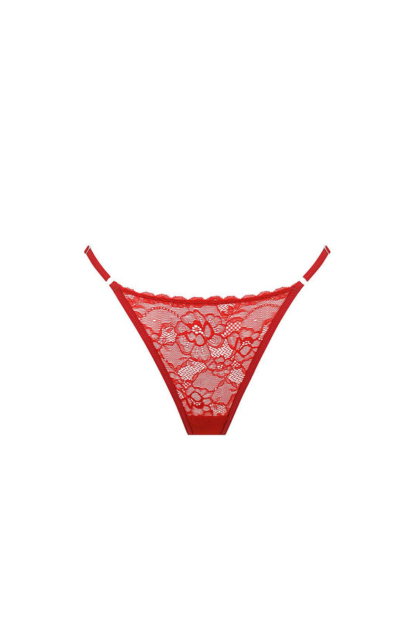 Nicolette Thong Set Red