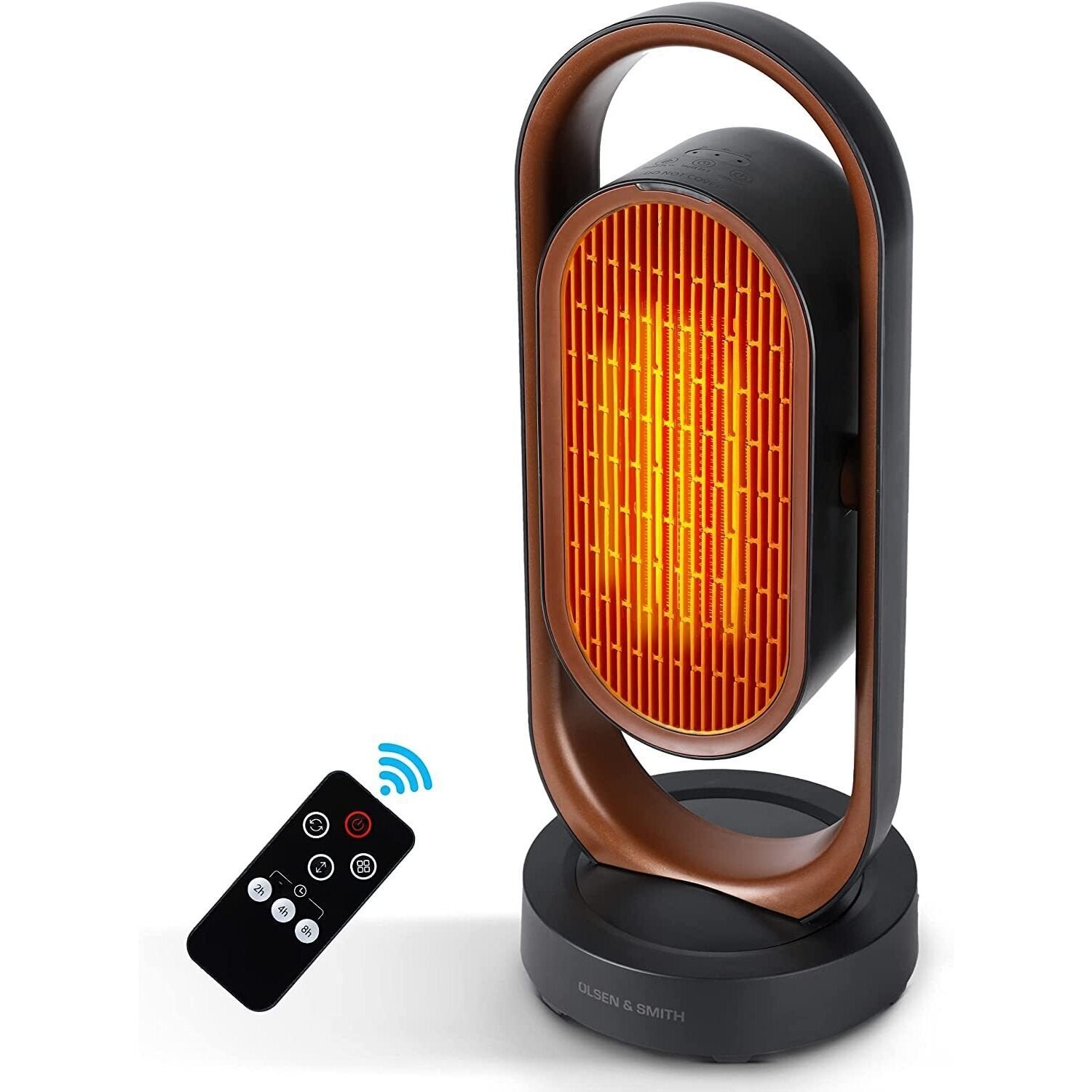 Olsen & Smith Tower Fan Heater Stylish Modern 1800W  Compact Effi –  Packed Direct UK