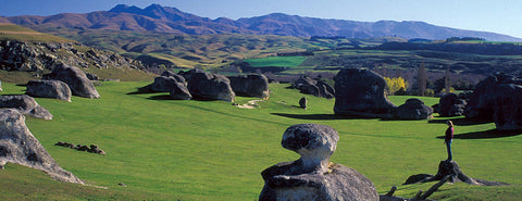 Elephant Rocks Waitaki NZ