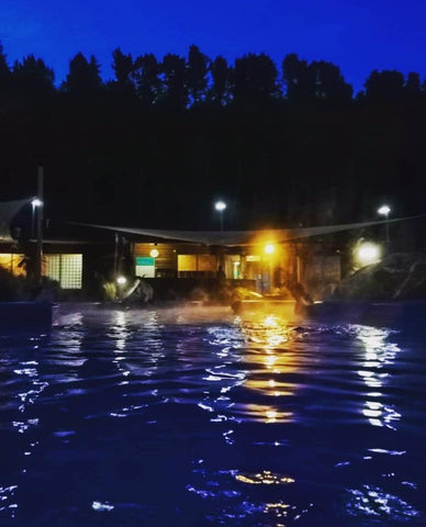 Tekapo Springs at night