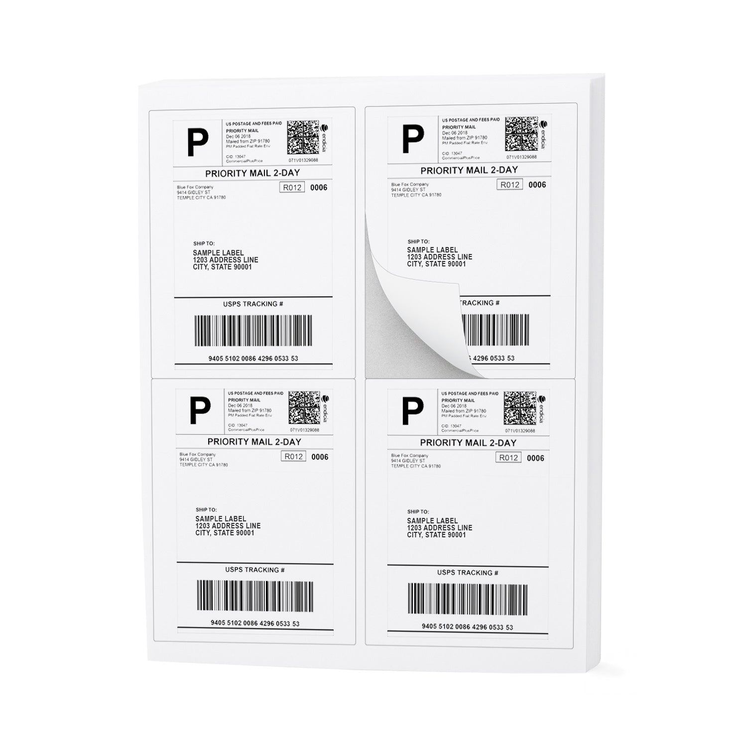 Shipping And Address Labels For Laser & Inkjet Printers – Buhbo