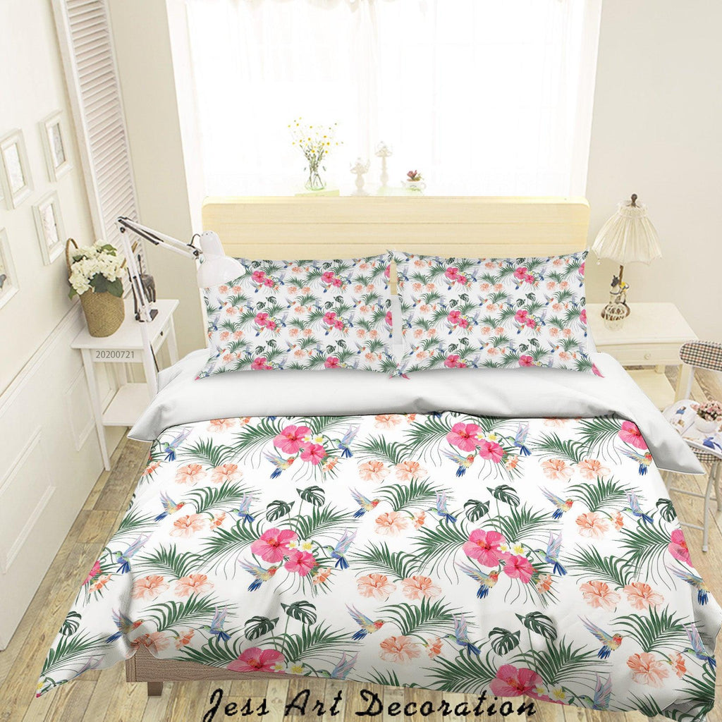 hummingbird duvet cover set