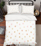3D Color Dots Quilt Cover Set Bedding Set Pillowcases 142