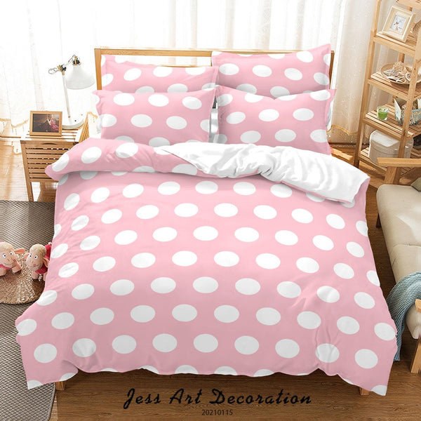 bedcover polkadot