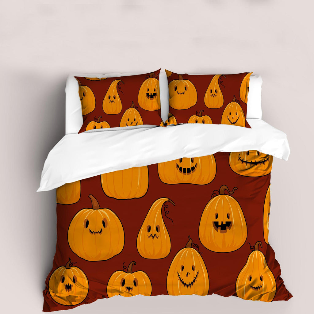 pumpkin quilt cover