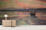 3D lake oil painting wall mural wallpaper 61