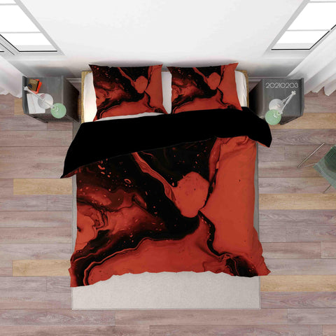 blood orange duvet cover