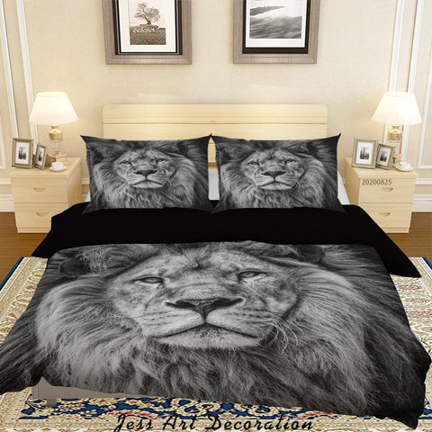 lion quilt cover set