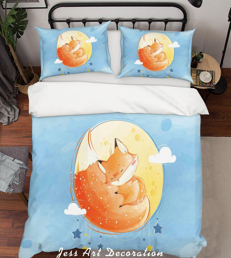 fox quilt cover