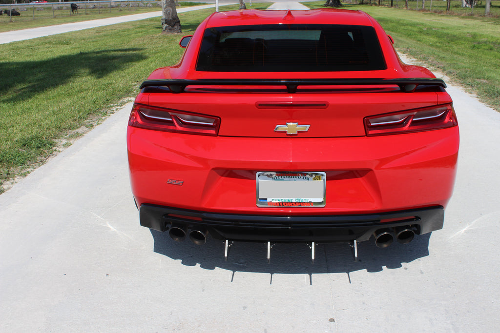 Camaro Rear Diffuser Kit V1 SS ZL1 2016 2017 2018 Authority Motorsport