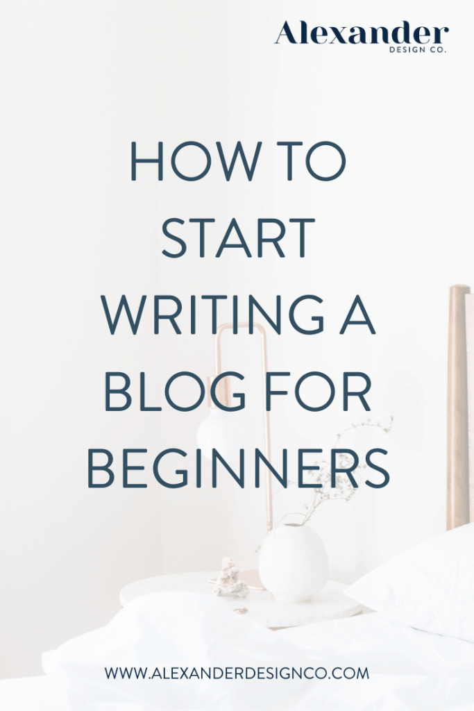 How to start writing a blog for beginners