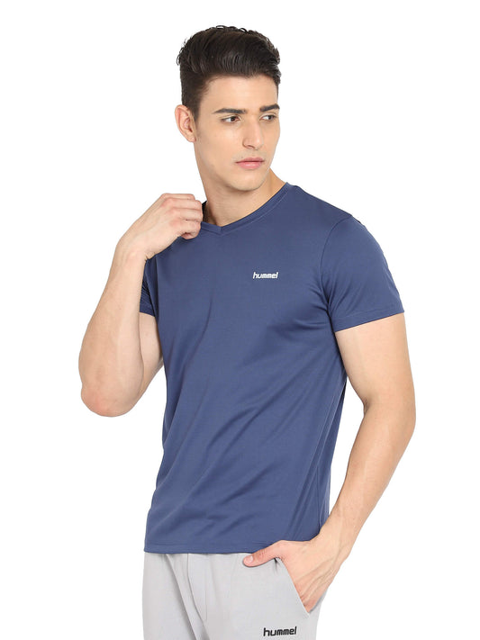 Gensen Men Blue T-Shirts Online In India - Blue Tshirt – India