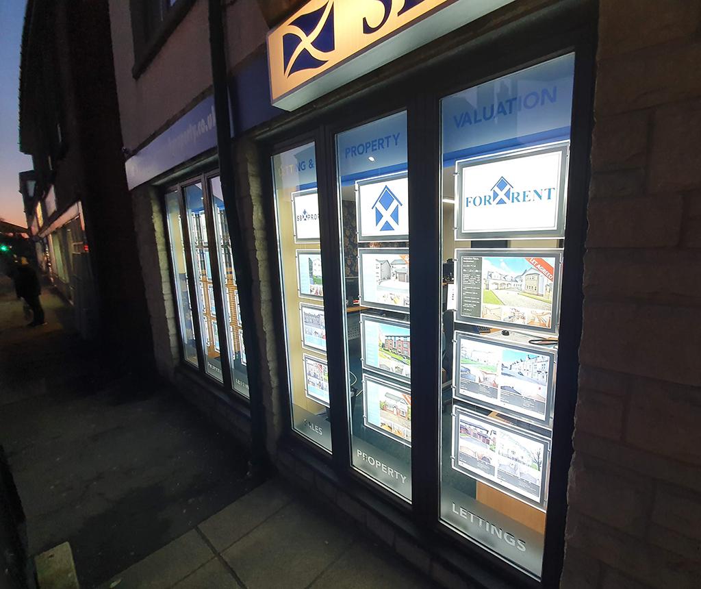 SB property Glasgow Road, Dumbarton, Estate and Letting Agents