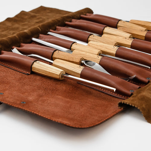 Wood carving tools set for relief carving 12pcs STRYI Profi – Wood carving  tools STRYI