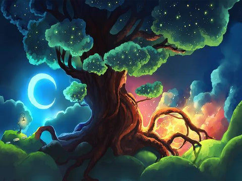 Fantasy Tree Paint