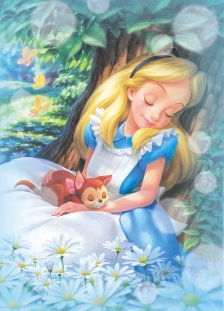 Alice In Wonderland Disney - Paint By Number - Paint by Numbers