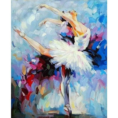 paint by numbers kit Ballet Dancer Series N1 - Custom paint by number