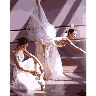 paint by numbers kit Ballet Dancer Series N21 - Custom paint by number