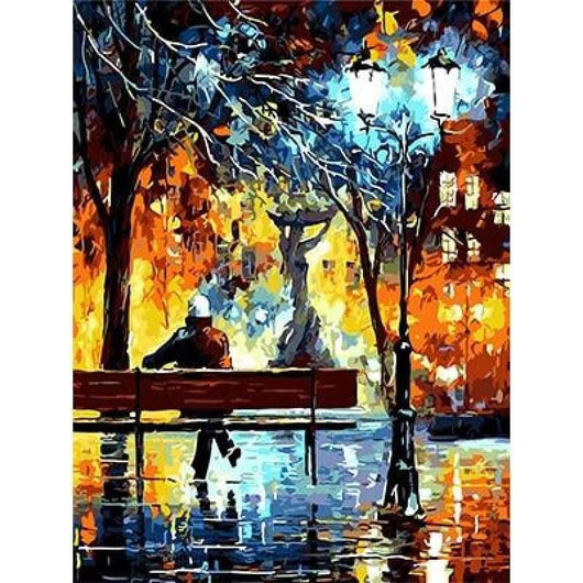 Town Landscape Art Painting Kit