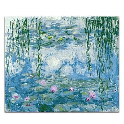 paint by numbers kit Claude Monet 3 - Custom paint by number