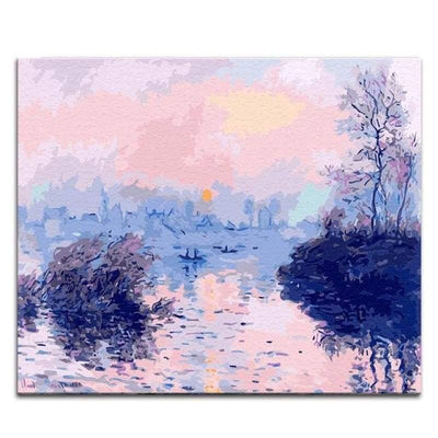 paint by numbers kit Claude Monet 3 - Custom paint by number