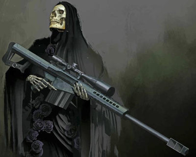 The Grim Reaper Paint By Numbers 