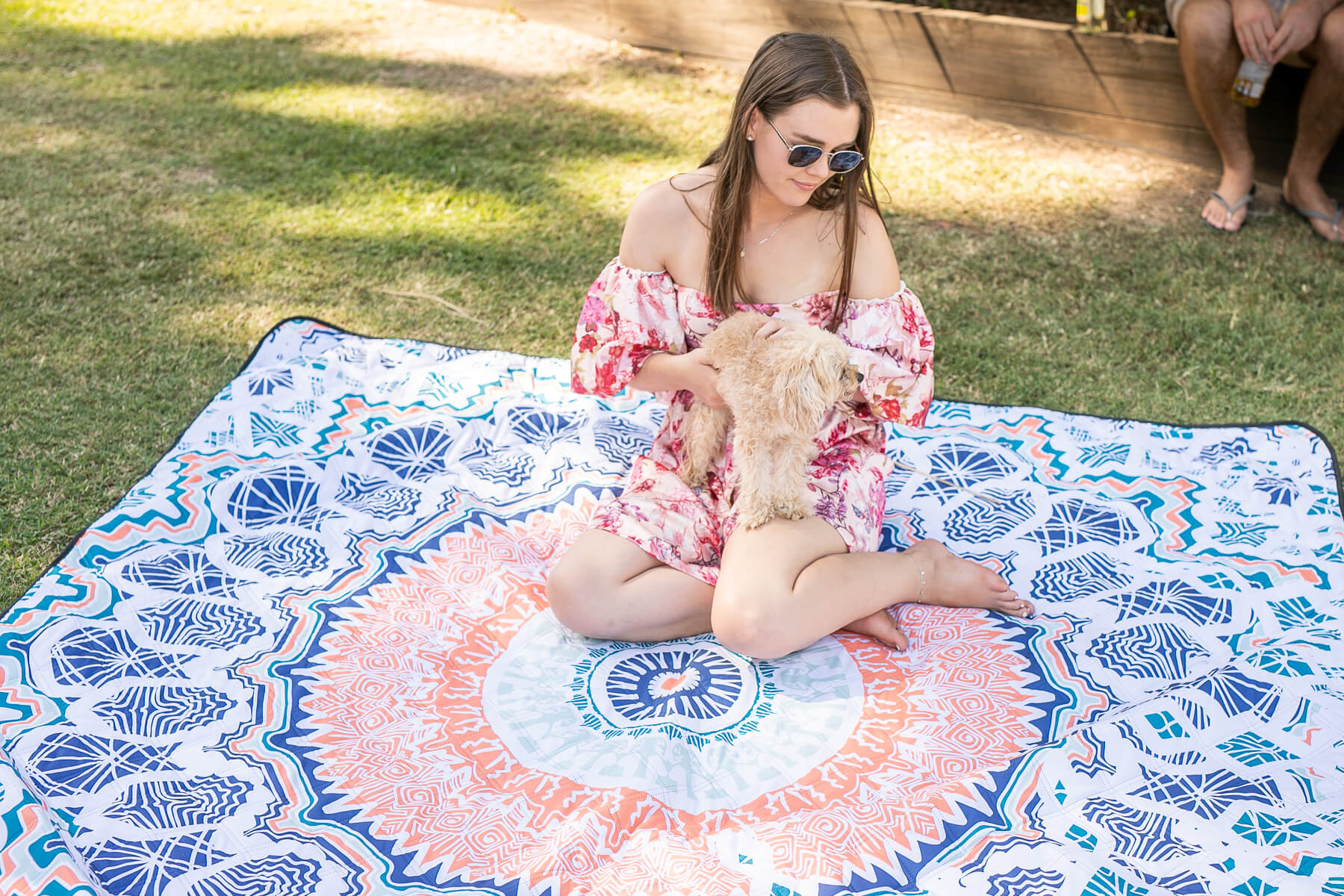 Couples Combo - Recycled Picnic Blanket | Made From 100% Recycled Material  | NAKIE — Nakie