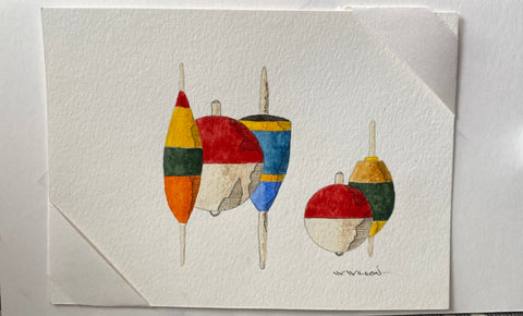 Vintage Fishing Bobbers - an artistic obsession! – WayneWilsonArt