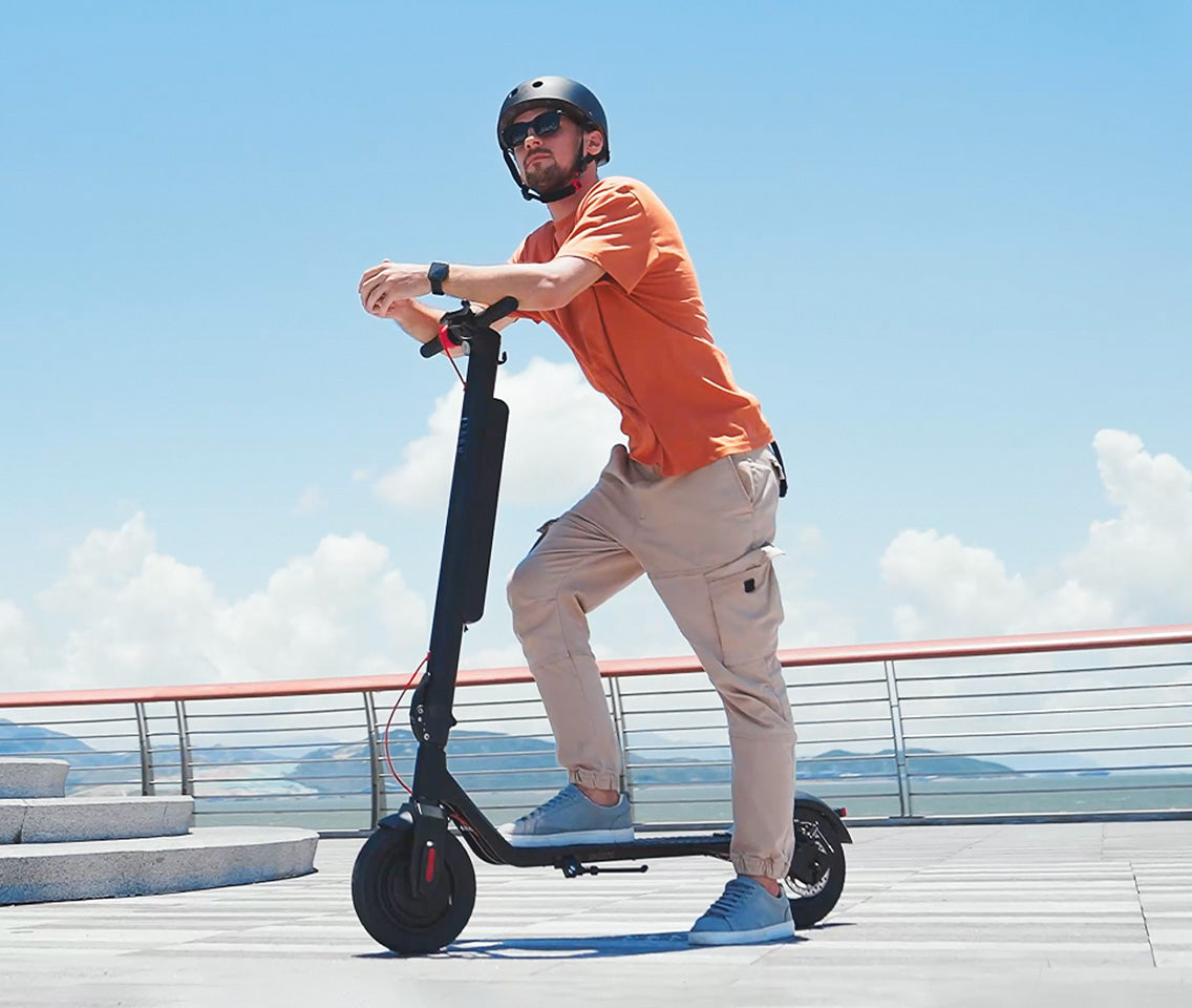 TurboAnt Max electric stand up scooter