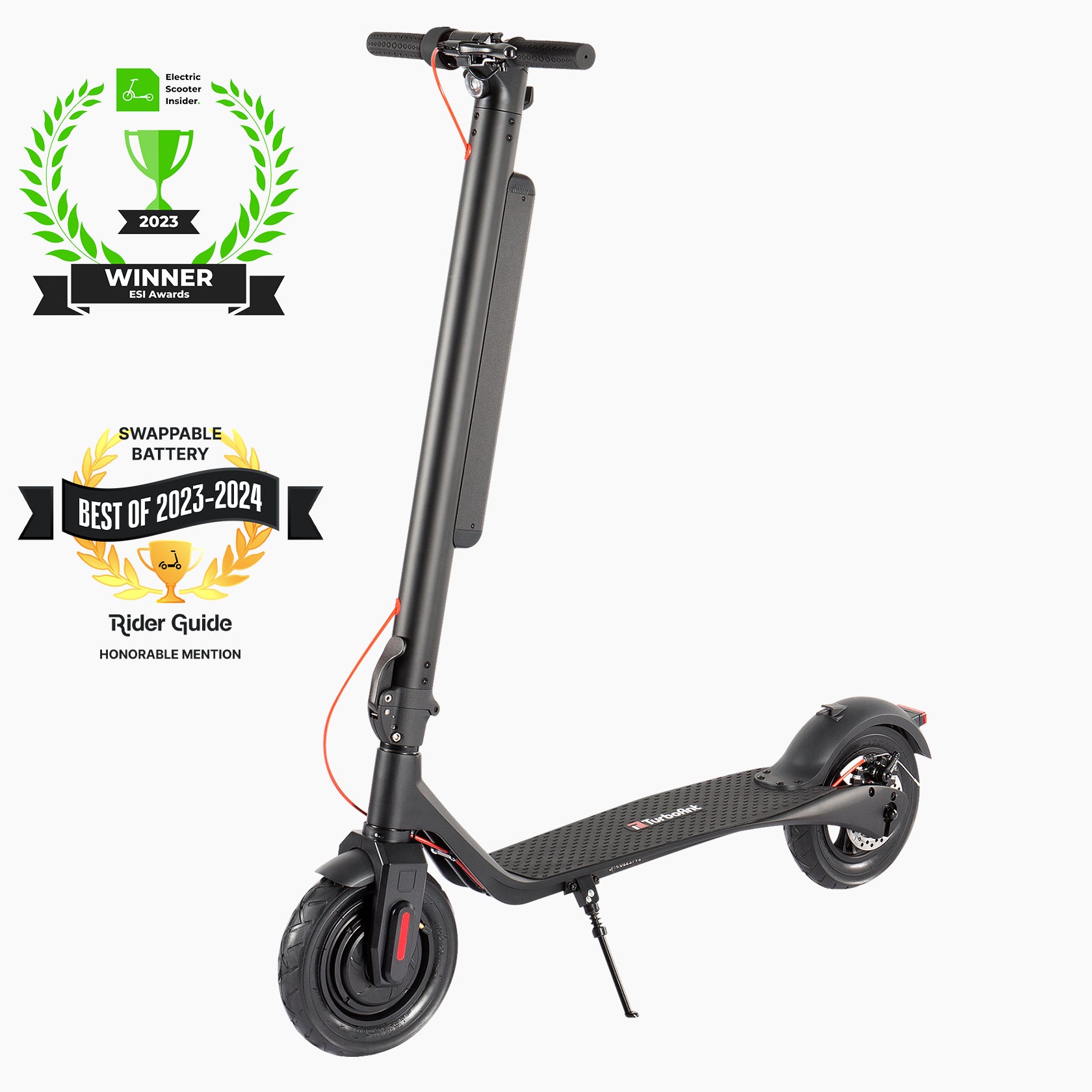 TurboAnt X7 Max Folding Electric Scooter, 20 MPH, 32 Miles Range, 36V 10 Ah Removable Battery and 350W Power
