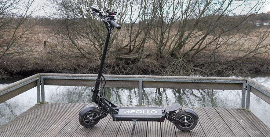 Apollo Ghost electric off road scooter
