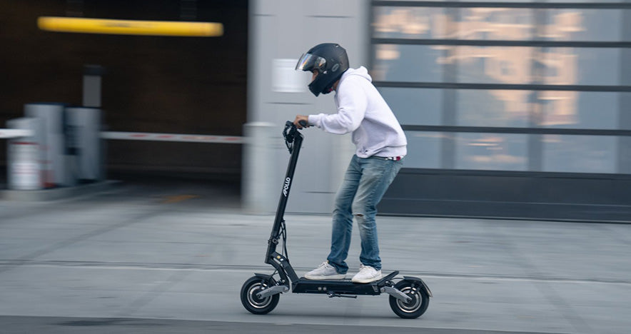 Apollo Phantom electric motor scooter for adults