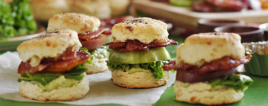 BLT Biscuit Sliders