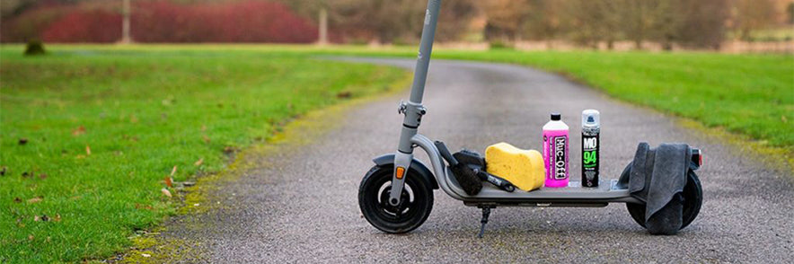 what to clean electric scooter