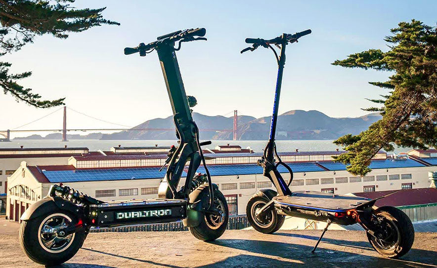 Dualtron X2 electric scooter with big wheels
