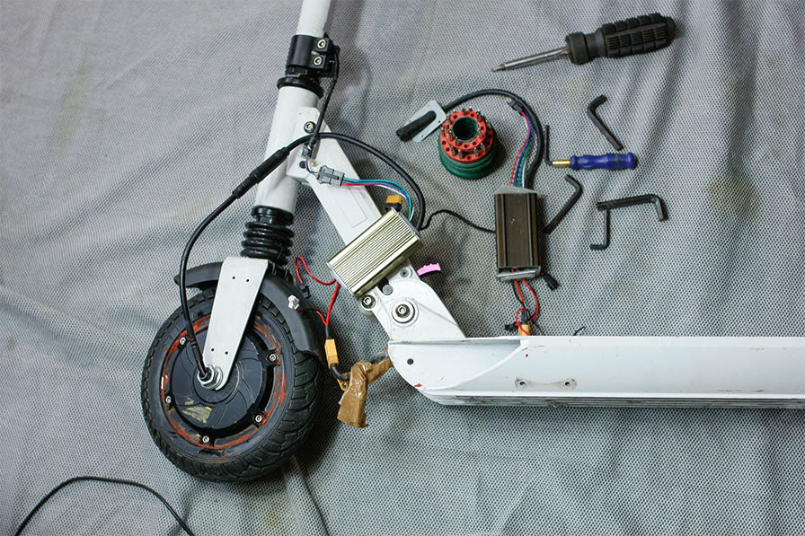 fix electric scooter motor